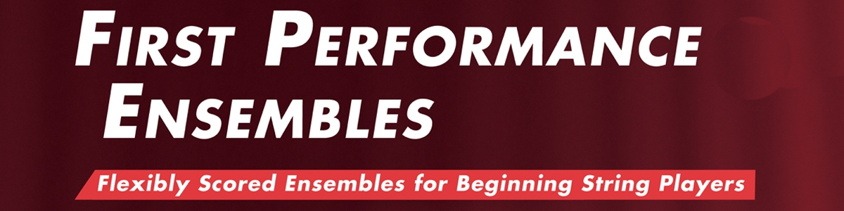 First Performance Ensembles Book 1