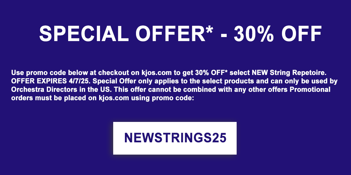 ASTA Introductory Offer On NEW String Repertoire