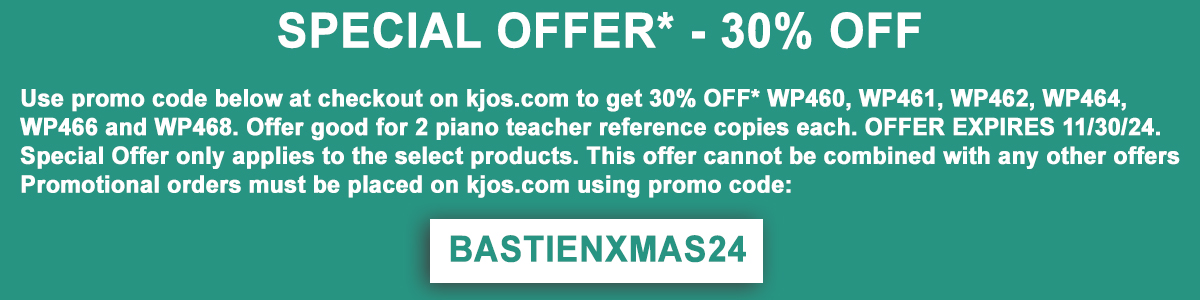 Bastien Christmas Classics