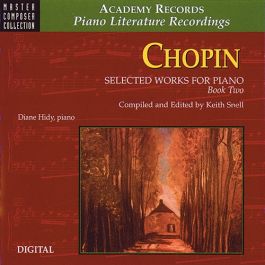 Chopin Selected Works For Piano, Book 2 (CD)