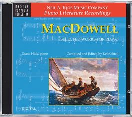 MacDowell: Selected Works for Piano (CD)