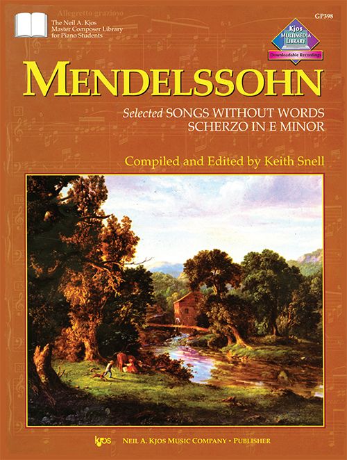 Mendelssohn: Selected Songs Without Words Scherzo In E Minor