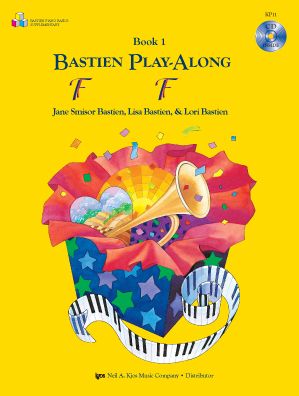Bastien Play Along Familiar Favorites Book 1 Bk Cd