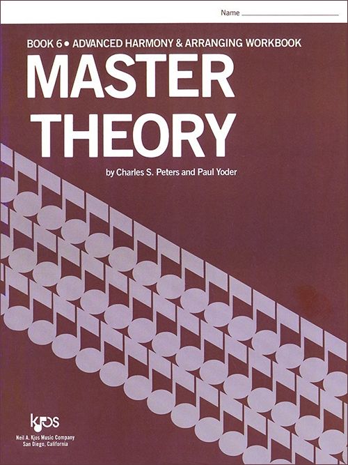 Books 1-6, 6 book set Kjos Master Theory Set 