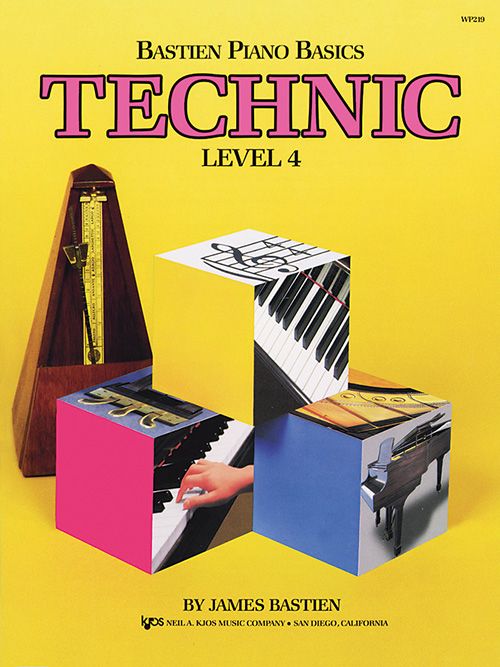 Technic Level Four Bastien Piano Basics 