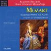 Mozart Selected Works for Piano (CD)
