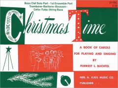Christmas Time - 1st Ensemble Part, Bass Clef Solo, Trombone, Baritone, Bassoon, Cello, Tuba, String Bass