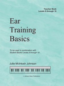 Ear Training Basics, Teacher Books Levels 8–10
