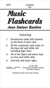 Bastien Music Flashcards