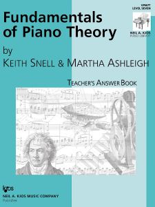 Fundamentals of Piano Theory Level 7 Answer Book