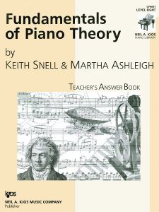 Fundamentals of Piano Theory, Level 8 Answer Book
