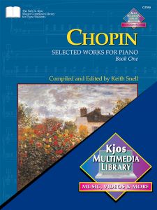 Chopin Selected Works For Piano, Book 1