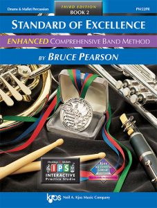 Standard of Excellence ENHANCED Book 2 - Drums & Mallet Percussion