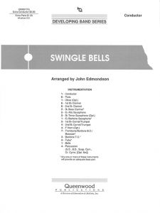 SWINGLE BELLS - SCORE