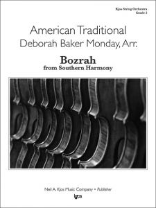 Bozrah from Southern Harmony - Score