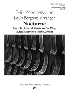 Nocturne from Incidental Music to the Play A Midsummer's Night Dream, Op. 61 - Score