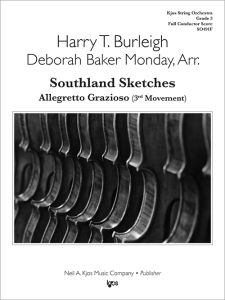 Southland Sketches, Allegretto Grazioso (3rd Movement) - Score