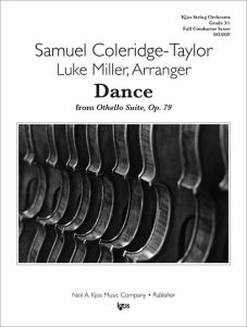Dance from Othello Suite, Op. 79 - Score