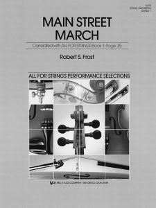 MAIN STREET MARCH - SCORE