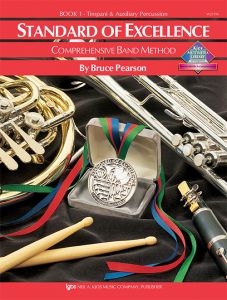 Standard of Excellence Book 1 - Timpani/Auxiliary Percussion