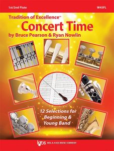 Tradition of Excellence: Concert Time - 12 Selections for Beginning & Young Band - Flute