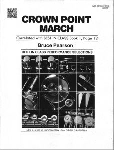 CROWN POINT MARCH - SCORE