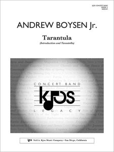 Tarantula (Introduction and Tarantella) - Score