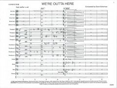 WE'RE OUTTA HERE - SCORE
